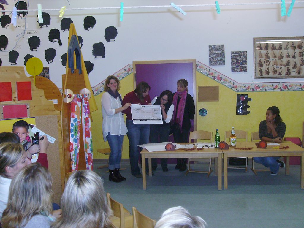 Förderverein der KiTa Rasselbande spendet 2.000 €