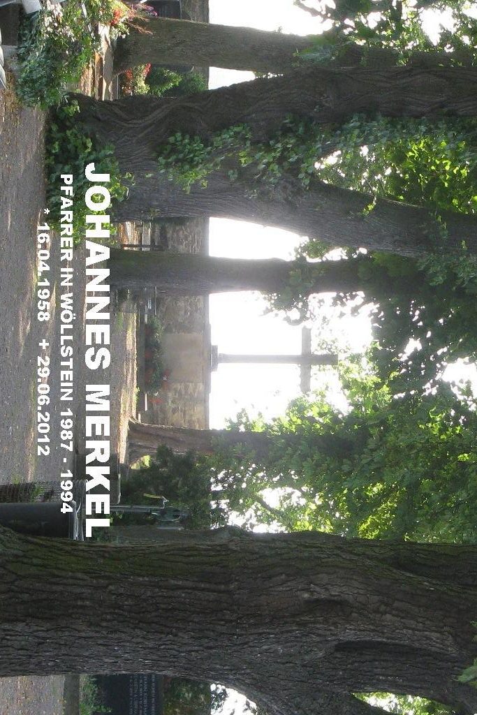 Wir trauern um Pfarrer Johannes Merkel