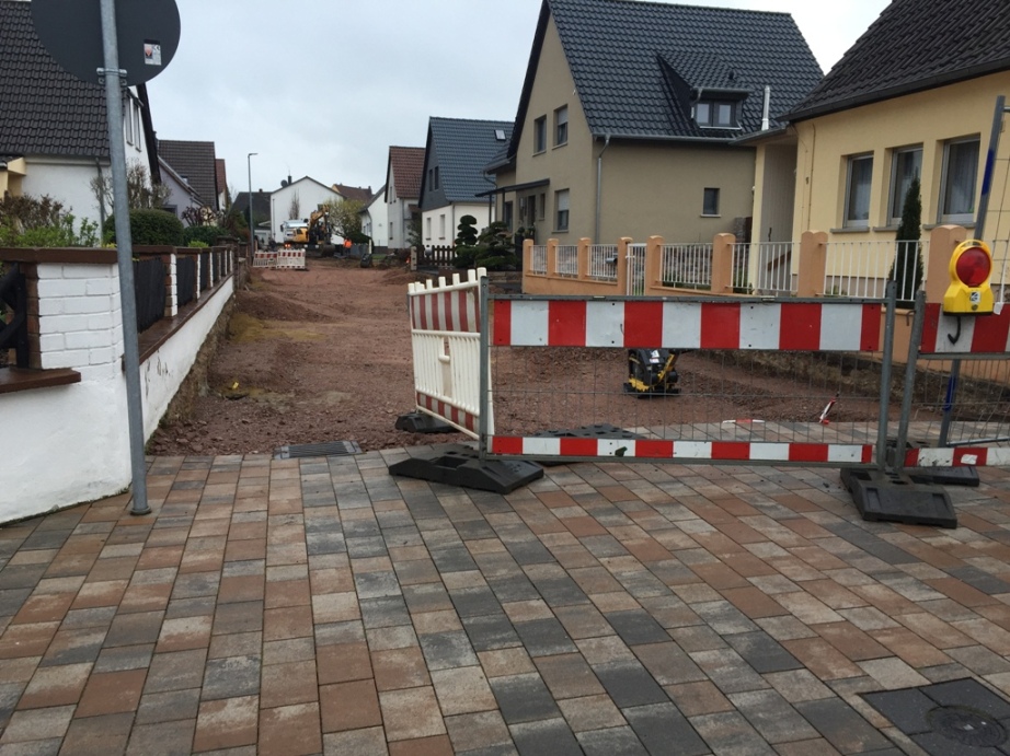 Straßenausbau in Wöllstein