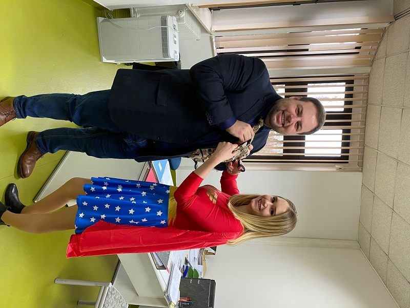 Altweiber im Wöllsteiner Rathaus