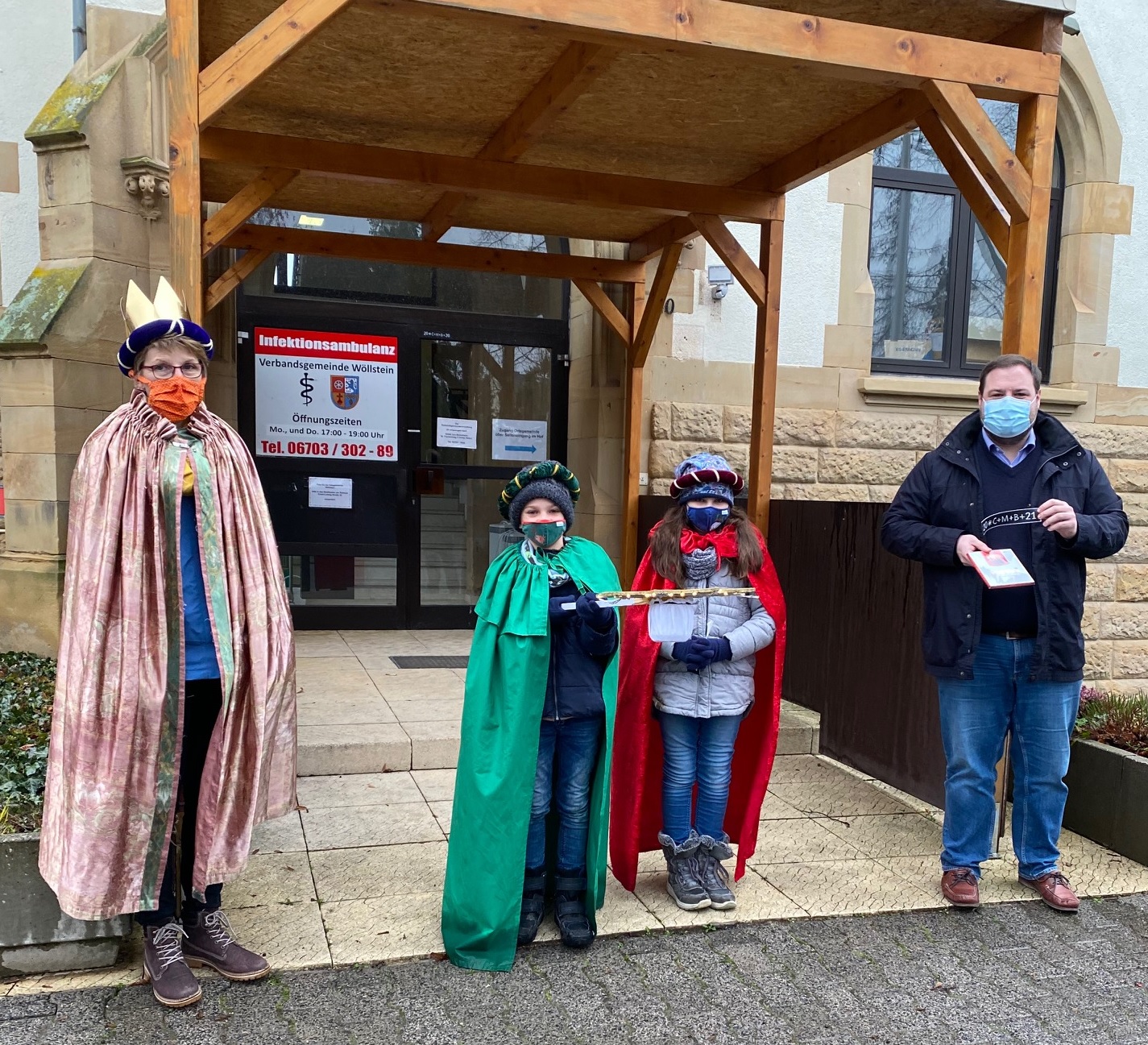 Sternsinger in Wöllstein