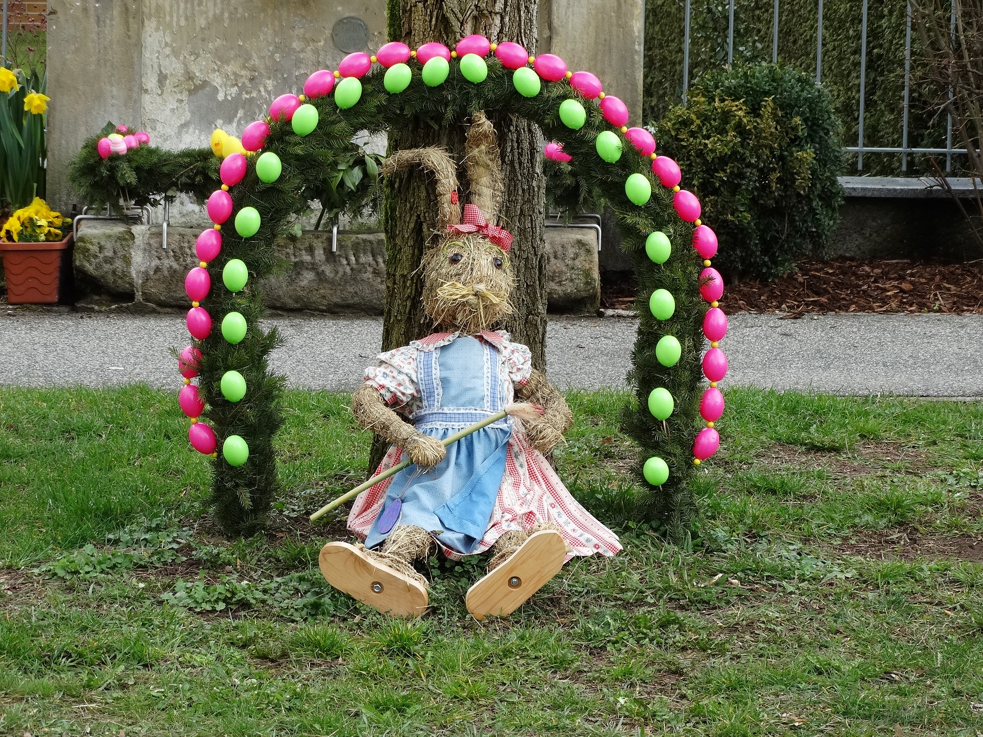 Frühlingsaktion in der Ortsgemeinde Wöllstein