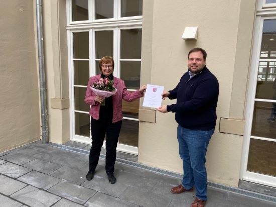 40jähriges Dienstjubiläum Ingrid Back