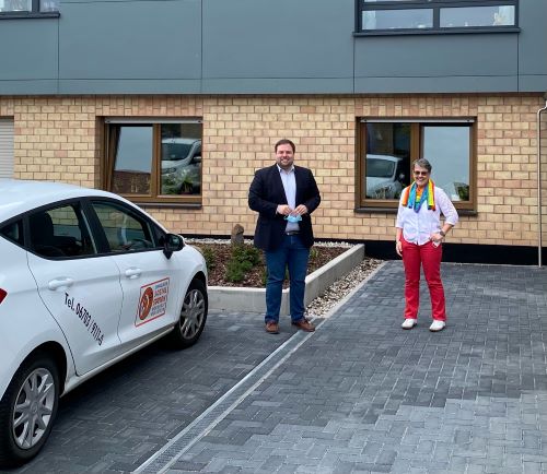 Besuch bei der Evangelischen Sozialstation Wörrstadt-Wöllstein