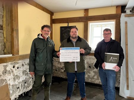 Spendenübergabe in Antweiler / Ahr