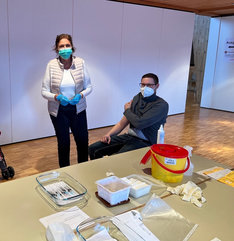 Erste Impfaktion in Wöllstein großer Erfolg