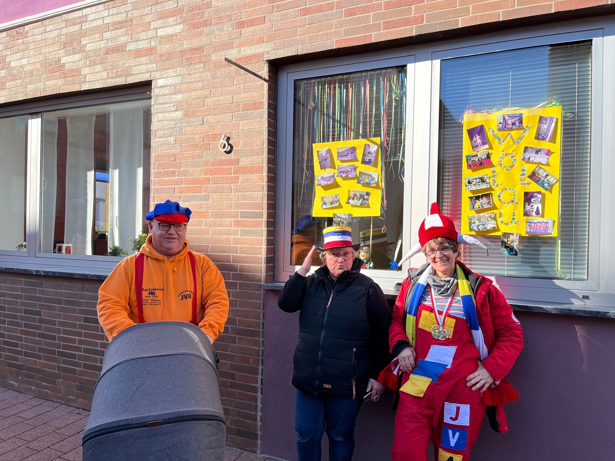Fastnachts-Fenster-Umzug in Wöllstein