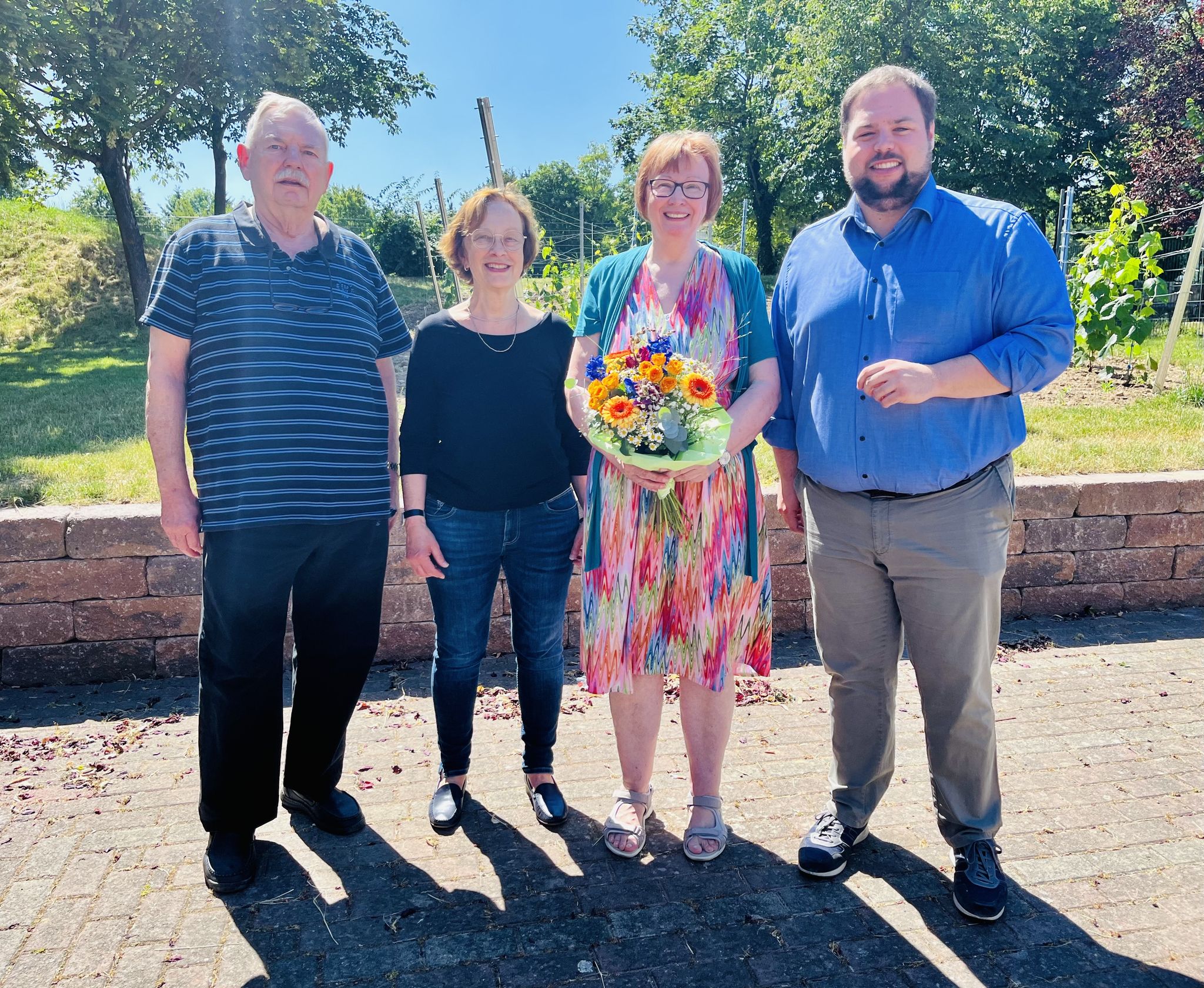 Mitarbeiterin Ingrid Back in den Ruhestand verabschiedet